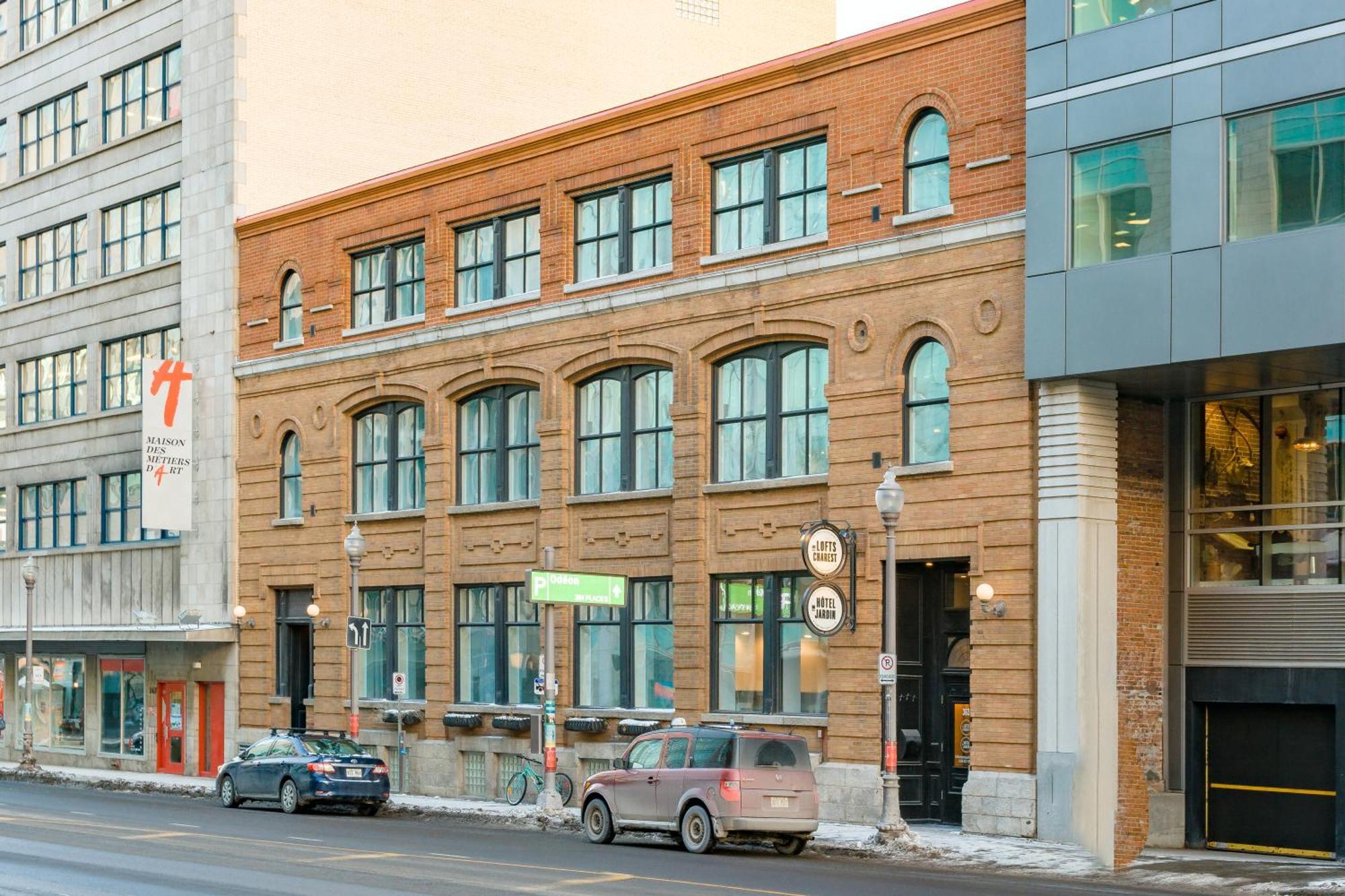 Hotel Du Jardin - Par Les Lofts Vieux-Quebec Zewnętrze zdjęcie